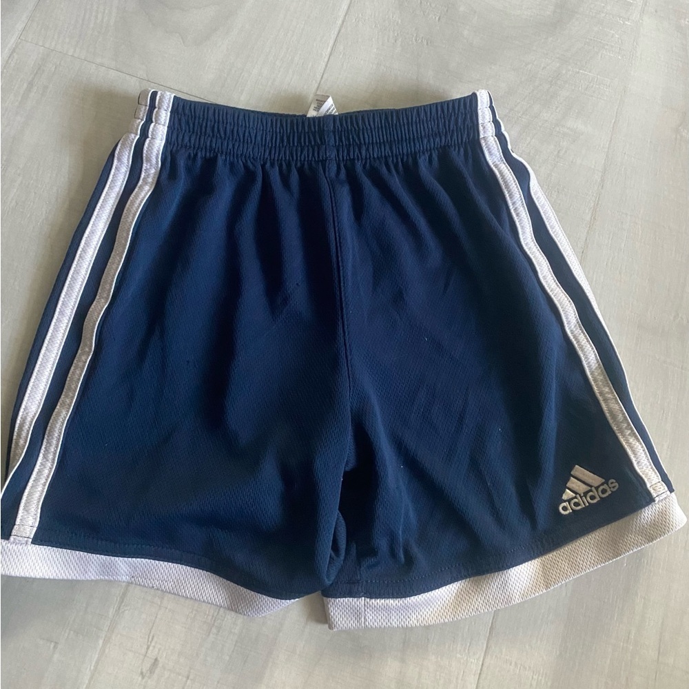 Adidas Navy Blue Athletic Shorts boys 4T